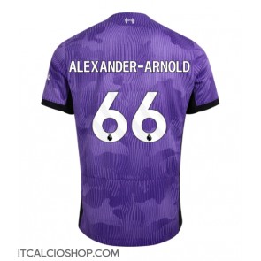 Liverpool Alexander-Arnold #66 Terza Maglia 2023-24 Manica Corta